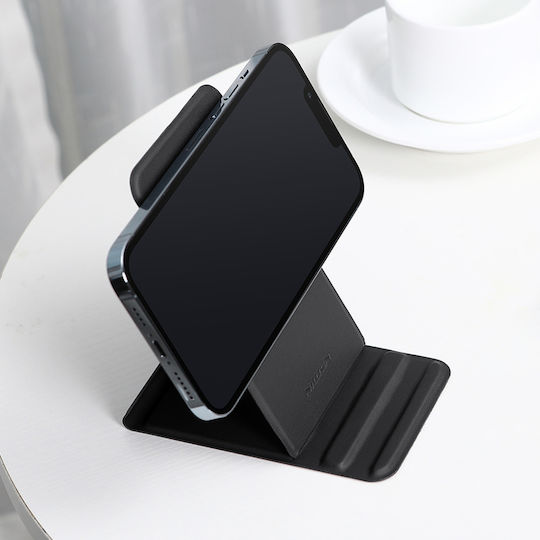 Nillkin Magnetic Stand Snapbase Leather Βάση Γραφείου για Κινητό σε Πορτοκαλί χρώμα