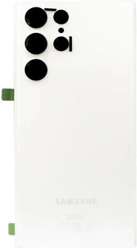 Samsung Replacement Back Cover Service Pack Phantom White for Galaxy S22 Ultra 5G