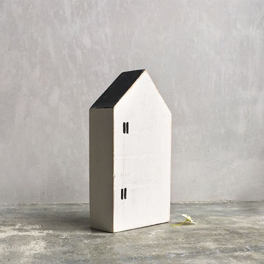 Synchronia Διακοσμητικό Σπίτι No Place Like Home από Ξύλο 6.8x9cm