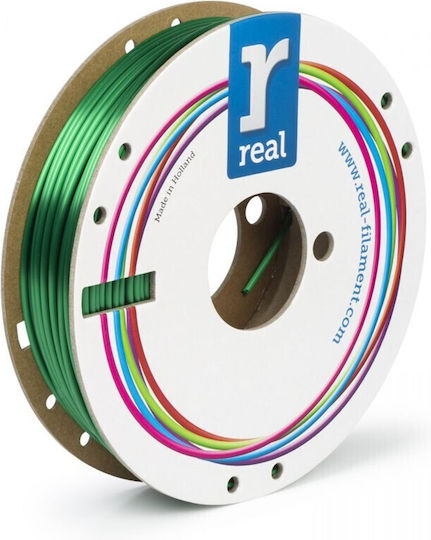 Real Filament PLA 3D Printer Filament 2.85mm Satin Green 0.5kg