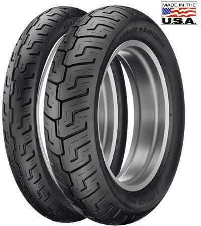 Dunlop D401 130/90-16 73H Tubeless Benutzerdefinierter Motorradreifen Rückseite