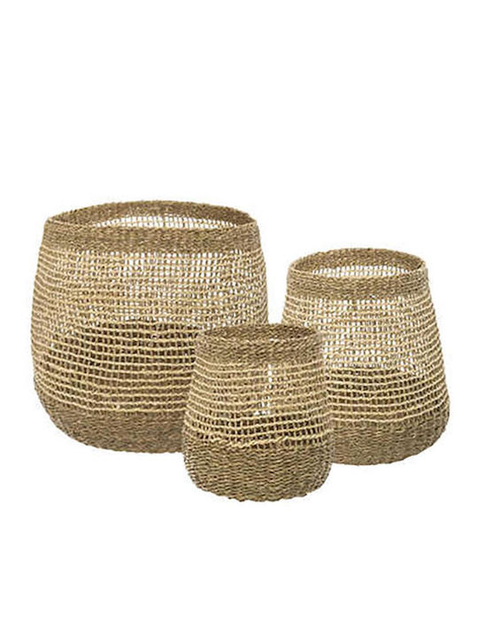 Coș decorativ Wicker 43x43x45buc Atmosphera