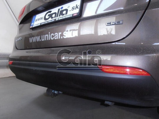 Galia Теглич за Автомобили Hyundai i30 Kombi 2012 - 2017 с болтове Максимално Тегло на Влечение 1500кг с винтове