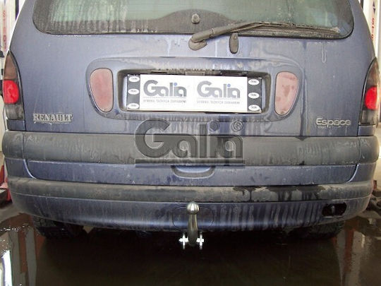 Galia Tow Hook Car Renault Espace 1997 - 2002 with bolts Maximum Towing Weight 2000kg with Screws