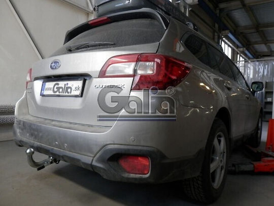 Galia Tow Hook Car Subaru Outback Crossover 2015 with Bolts Maximum Towing Weight 2100kg with Screws
