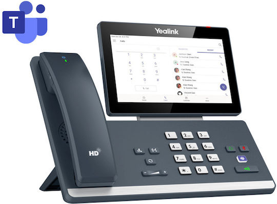 Yealink Smart Business Phone MP58 Teams Edition (WH) С кабел Телефон IP Черен