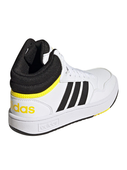 Hoops Mid 3.0 Παιδικά Sneakers High Λευκά