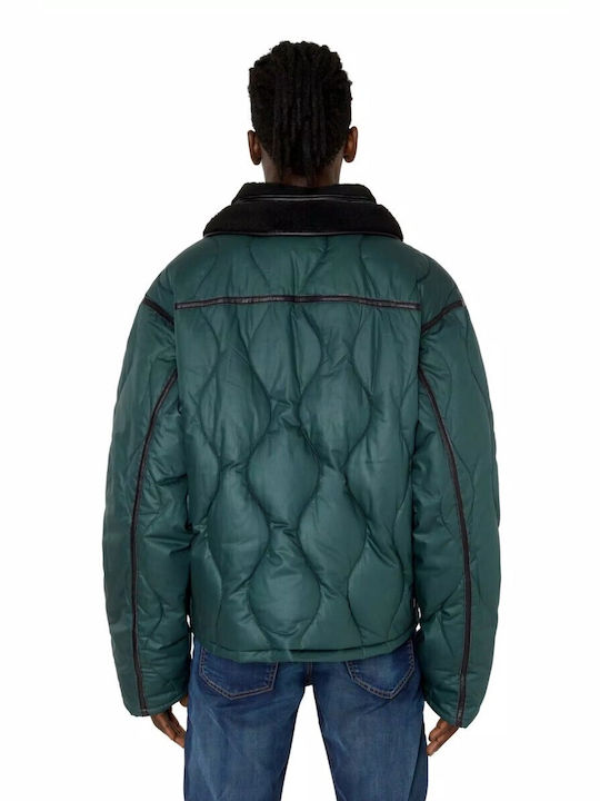 Diesel Men's Puffer Jacket Green