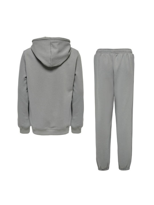 Kids Only Kids Sweatpants Set Gray 2pcs