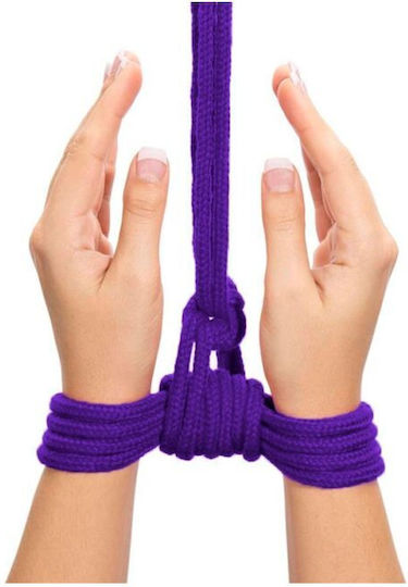 Lovetoy FetishSoft Bondage Rope Σχοινί Δεσίματος Purple