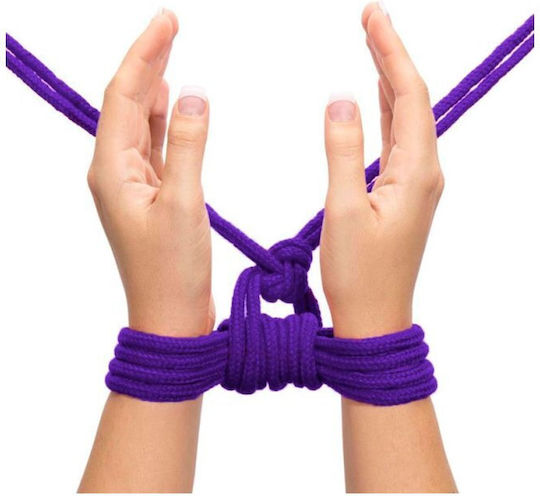 Lovetoy FetishSoft Bondage Rope Σχοινί Δεσίματος Purple