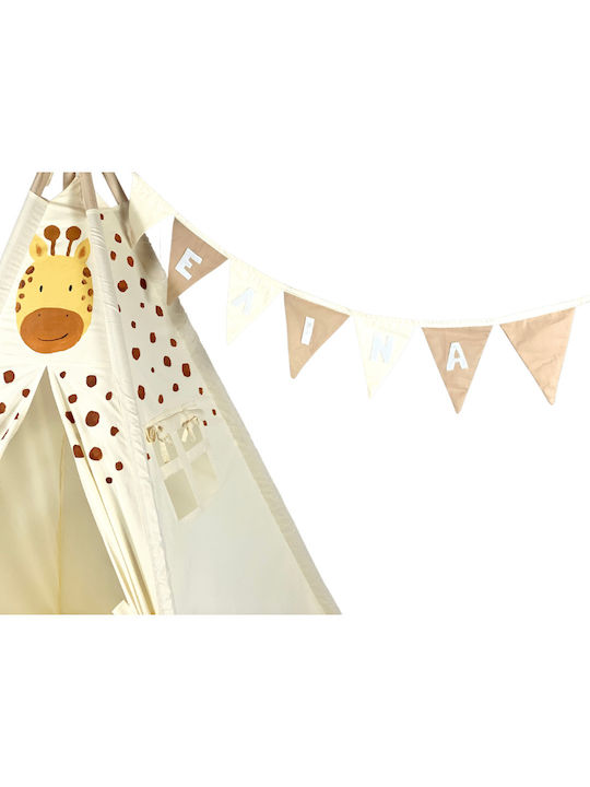 Velvet White Ινδιάνικη Παιδική Σκηνή Velvet White Ινδιάνικη Παιδική Σκηνή