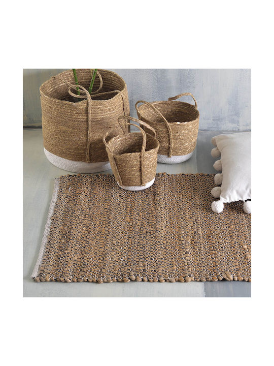 Rythmos Nedra Rug Rectangular Summer from Jute Natural