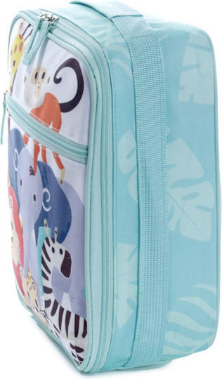 Puckator Zooniverse School Insulated Hand Lunch Bag 4lt Multicolour 21 x 11 x 25cm