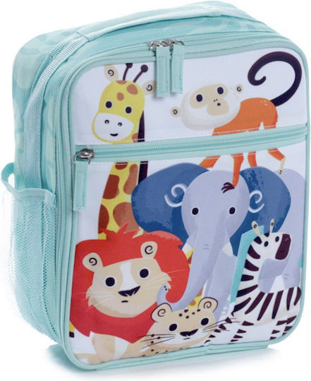 Puckator Zooniverse School Insulated Hand Lunch Bag 4lt Multicolour 21 x 11 x 25cm