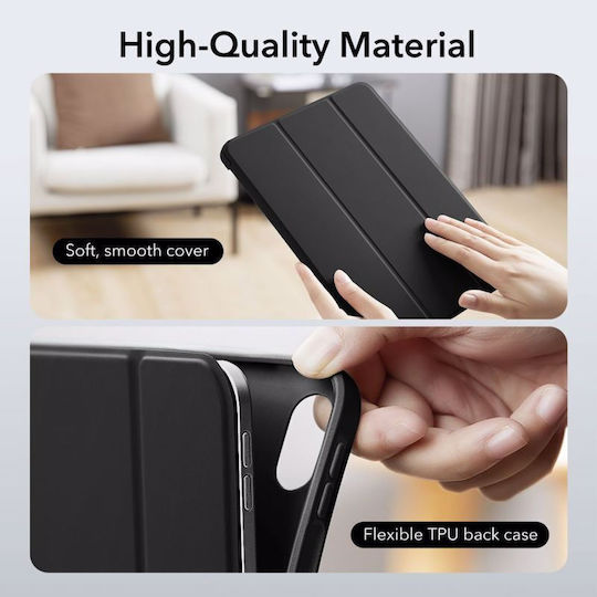 ESR Rebound Pencil Flip Cover Μαύρη (iPad 2022 10.9'')