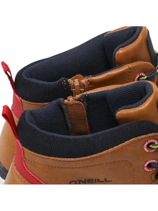 Ventura Mid Jr Kids Boots with Zipper Tabac Brown
