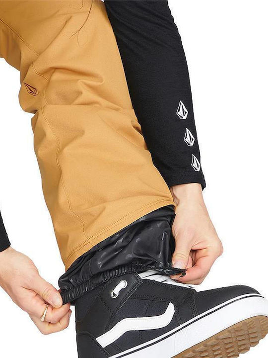 Volcom Sn Hallen H1352307-CRL Дамски Сноуборд-панталони Ски & Сноуборд Жълт