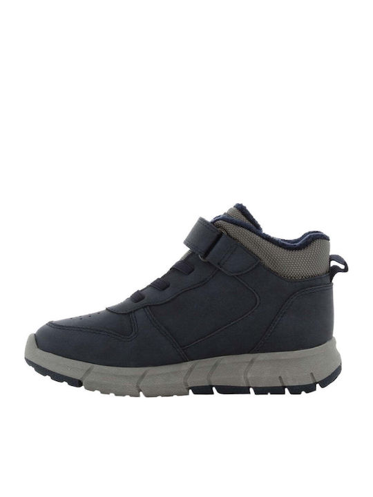 Kinderstiefeletten mit Klettverschluss Marineblau