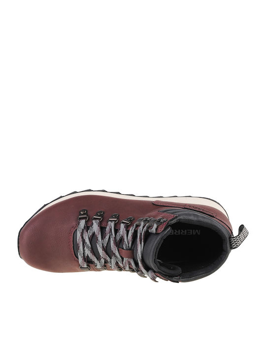 Merrell Alpine Hiker Γυναικεία Ορειβατικά Μποτάκια Κόκκινα