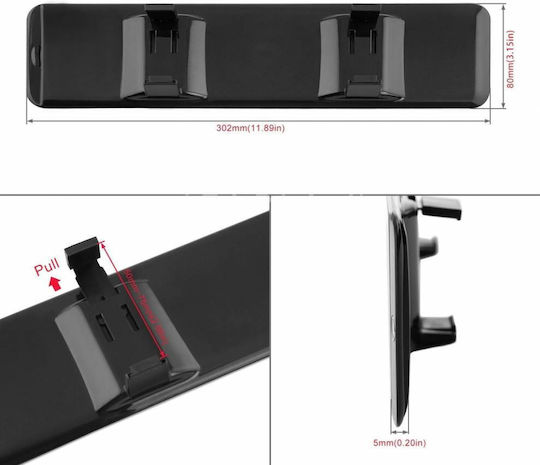 Car Interior Mirror 30x8cm