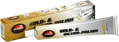 Autosol Ointment Polishing Gold & Silver Polish for Body 75ml