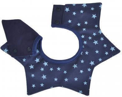 Cangaroo Night Sky Bandana Fabric with Button Navy Blue for 0 m+