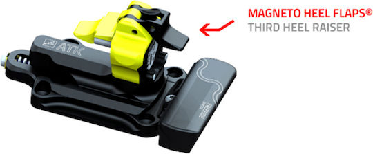 ATK Freeraider 14 2.0 Ski Bindings with Brake Width 97mm Black/Green