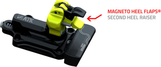 ATK Freeraider 14 2.0 Ski Bindings with Brake Width 97mm Black/Green