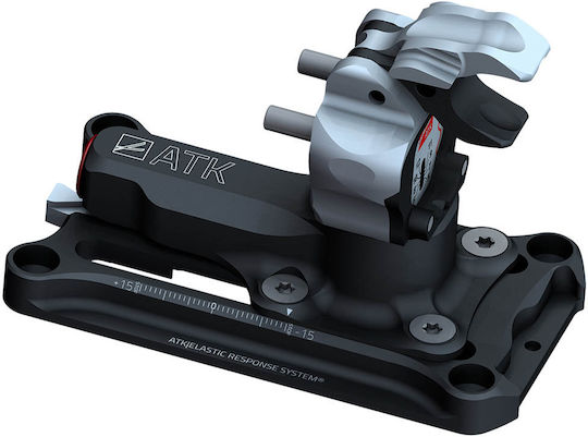 ATK Rent Me Ski Bindings with Brake Width 108mm in Black Color