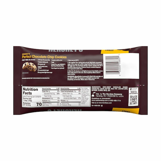 Hersheys SemiSweet Schokoladentropfen 340g