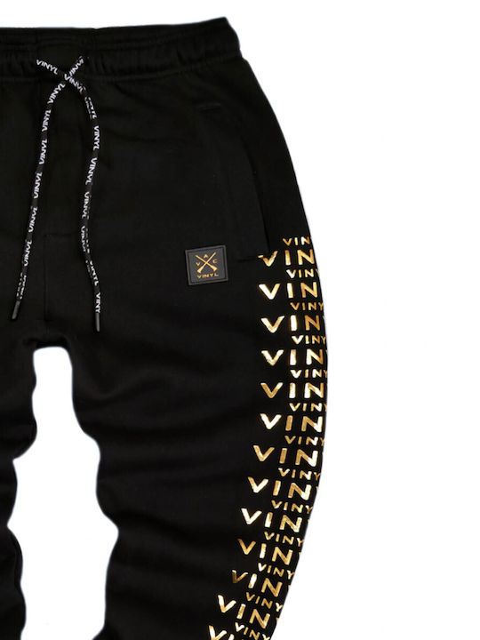 Sweatpants with Elastic Black