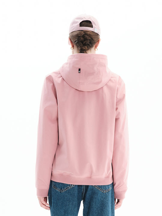 Basehit Kurz Damen Bomberjacke Rosa