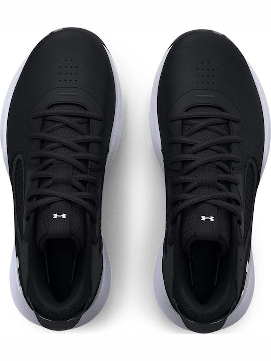 Lockdown 6 Kids Sports Shoes Basketball with Laces Black
