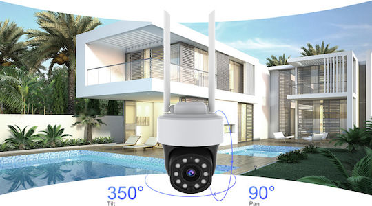Vstarcam CS665Q IP Κάμερα Παρακολούθησης Wi-Fi Full HD+ 4MP Αδιάβροχη με Αμφίδρομη Επικοινωνία και Φακό 4mm