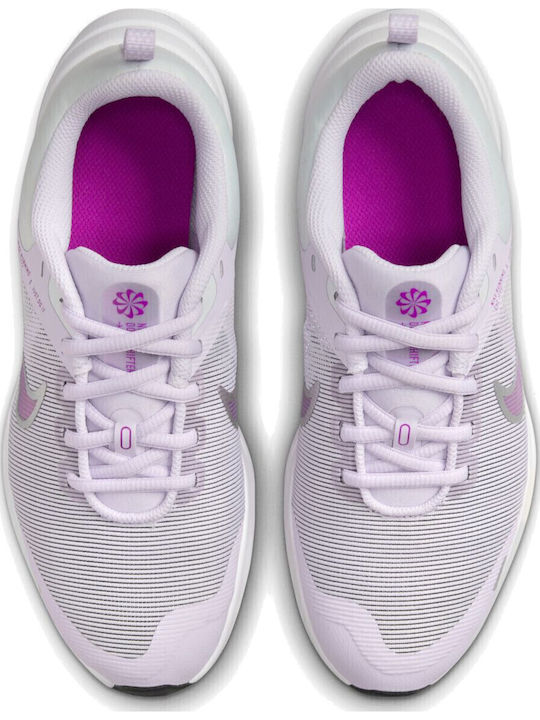 Downshifter Downshifter 12 Kids Sports Shoes Running with Laces Violet Frost / Pure Platinum / Vivid Purple / Metallic Silver