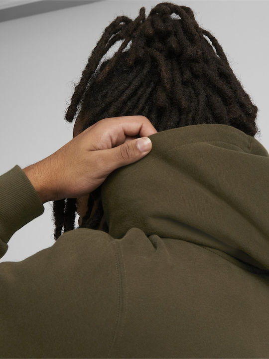 ESS+ Sweatshirt mit Kapuze Khaki