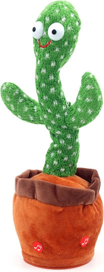 Plush Cactus with Motion & Sound for 4+ Years 33 cm