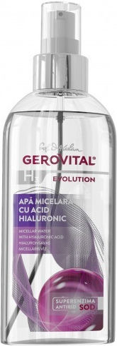 Gerovital H3 Evolution Apă micelară Îndepărtare Machiaj Față 150ml