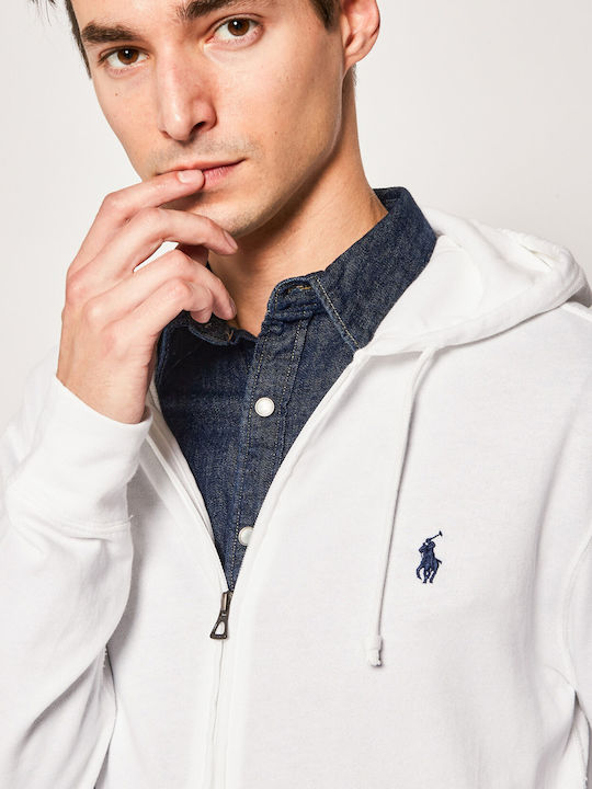 Sweatshirt with Hood White
