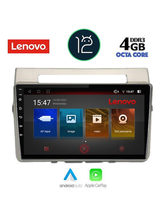 Lenovo Sistem Audio Auto pentru Toyota Corolla Verso / Verso 2004-2009 (Bluetooth/USB/AUX/WiFi/GPS/Partitură) cu Ecran Tactil 9"