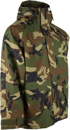Mil-Tec Military Jacket Τζάκετ Αδιάβροχο Woodland Αμερικάνικη Παραλλαγή