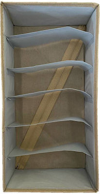 Sidirela -1 Fabric Storage Case For Clothes in Beige Color