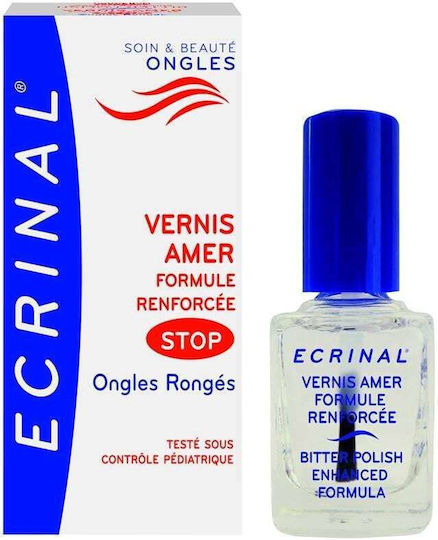 Ecrinal Nail Strengthener against Nail Biting with Brush 10ml