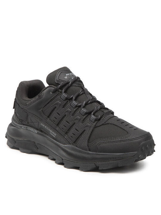 Skechers Solix Bărbați Pantofi de Drumeție Negre