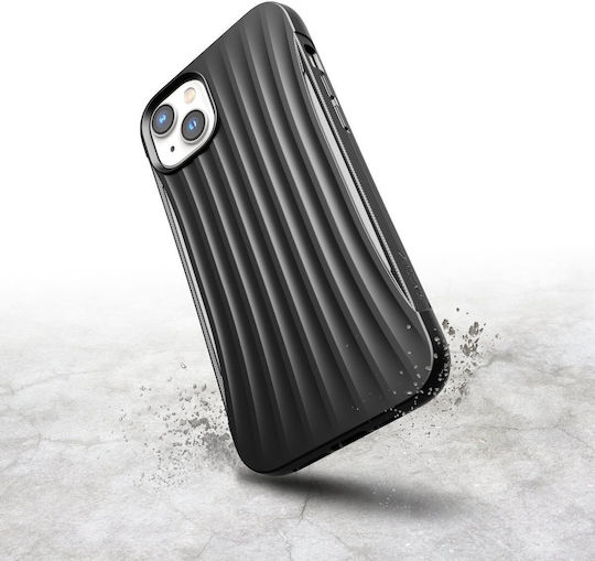X-Doria Raptic Clutch Back Cover Πλαστικό / Σιλικόνης Μαύρο (iPhone 14)