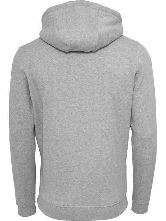 WU001 Φούτερ με Κουκούλα Heather Grey