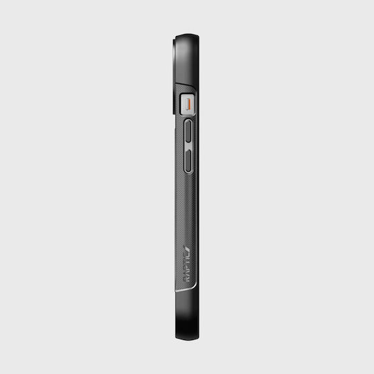 X-Doria Raptic Clutch MagSafe Back Cover Πλαστικό / Σιλικόνης Μαύρο (iPhone 14)