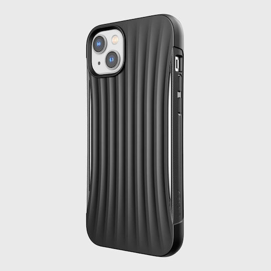 X-Doria Raptic Clutch Umschlag Rückseite Kunststoff / Silikon Schwarz (iPhone 14 Plus)