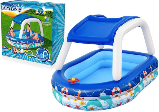 Bestway Children's Swimming Pool 282L Inflatable 213x213x132cm Blue